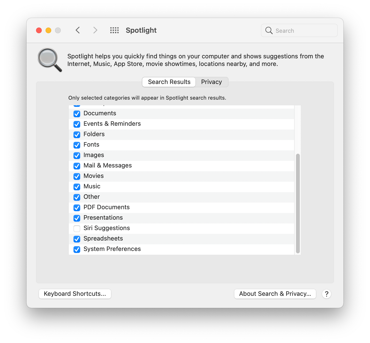 macOS Configuration